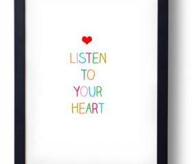 I Love You Gift- Listen to Your Heart