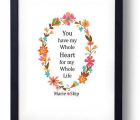 I Love You Gift-You Have my Whole Heart